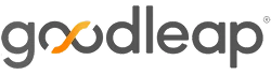 Goodleap Logo Featuring Lowercase Letters In Black With A Stylized Orange &Quot;L&Quot;.